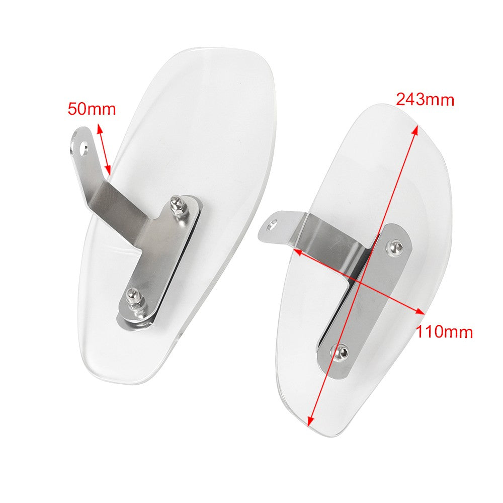 Proteção de Mão para Motocicleta Defletor de Vento Frio Protetor de Mão Escudo Protetor contra Quedas para Harley Honda Yamaha Suzuki Chopper