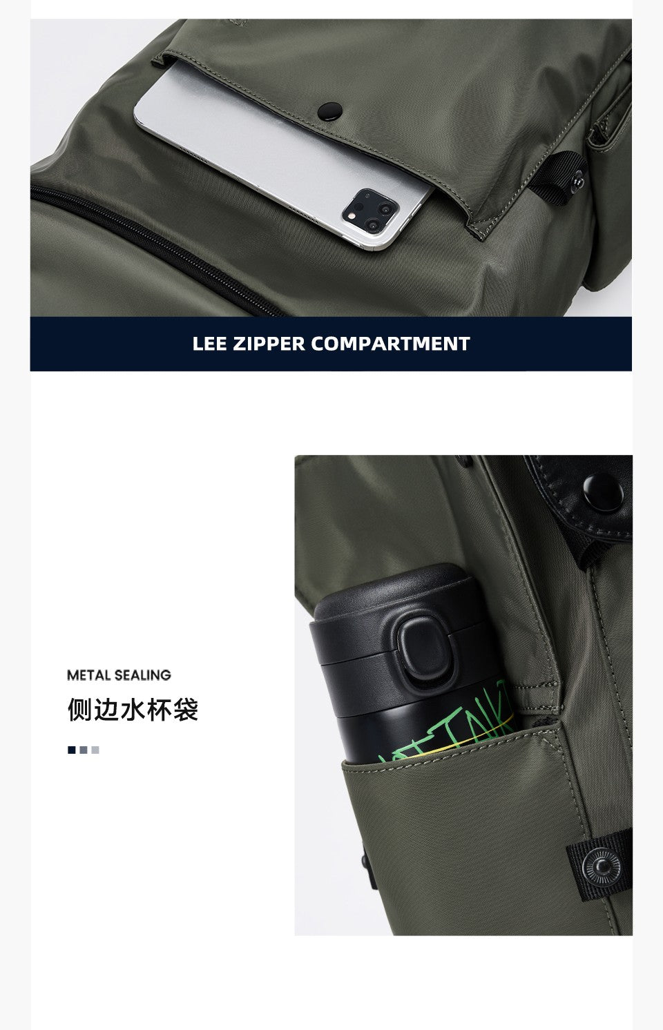 LEE New Korea Style Flip Leather Backpack Women Men Large Capacity Business Commuter Travel Rucksack Buy Laptop School Book Bag