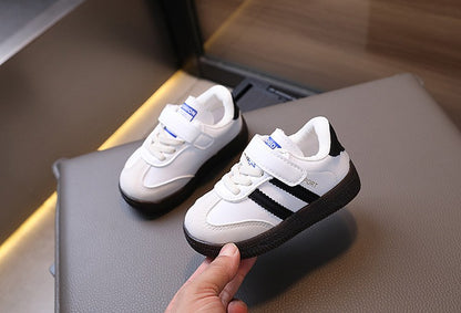 Toddler Baby Kids Fashion Design Walking Shoes Sneakers White Non-slip Casual Shoes Boys Girls Breathable Outdoor Sport Shoes