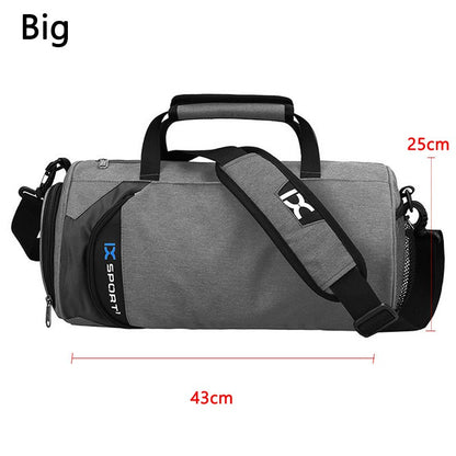 Bolsa de Ginástica Masculina Seca e Molhada para Yoga Feminina Treino Mala de Viagem Sacola de Esporte Ao Ar Livre Natação Sapatos Femininos Fitness Bolsa de Ombro de Fim de Semana