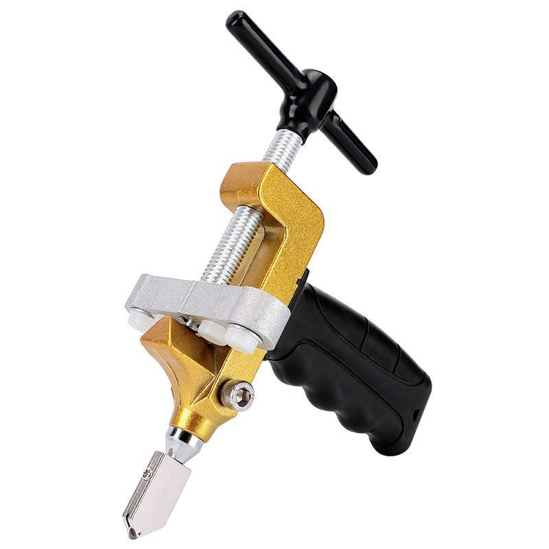 Cortador Abridor E Quebrador De Azulejos De Vidro 2 Em 1 Alicate Roda Diamante Manual Cortador Diamante Com Faca Ferramentas Manuais