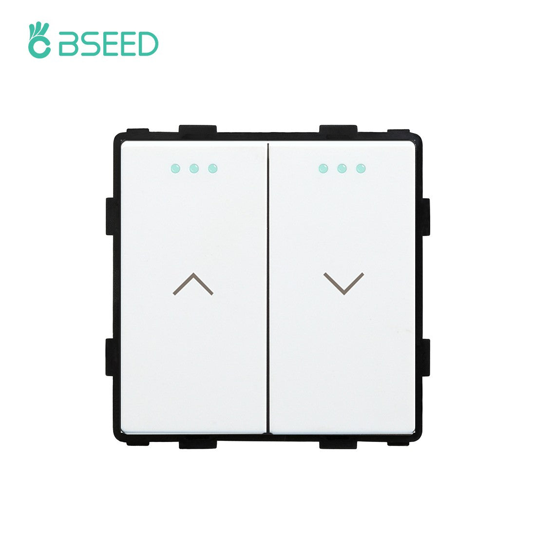 BSEED EU Standard Wall Socket with USB RJ45 TV Satellite Plug Glass Panel DIY Free Combination Function Part for Home Automation