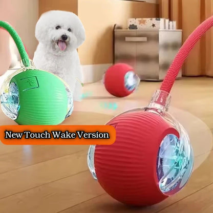 Novo Brinquedo Interativo de Bola para Cães, Bola Automática para Cães Recarregável, Brinquedo Interativo Inteligente para Filhotes, Bolas Inteligentes para Cães