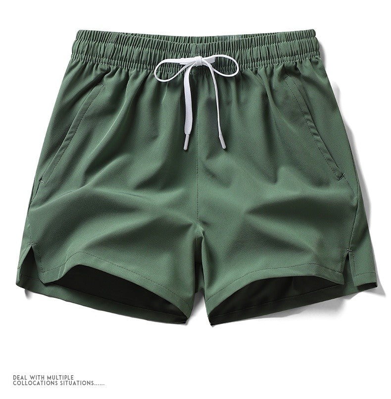2024summer hot selling sports shorts, running pants, three piece pants, men's and women's zippered pockets, couple's short