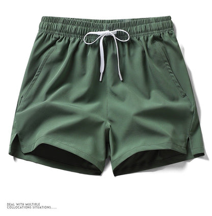 2024summer hot selling sports shorts, running pants, three piece pants, men's and women's zippered pockets, couple's short
