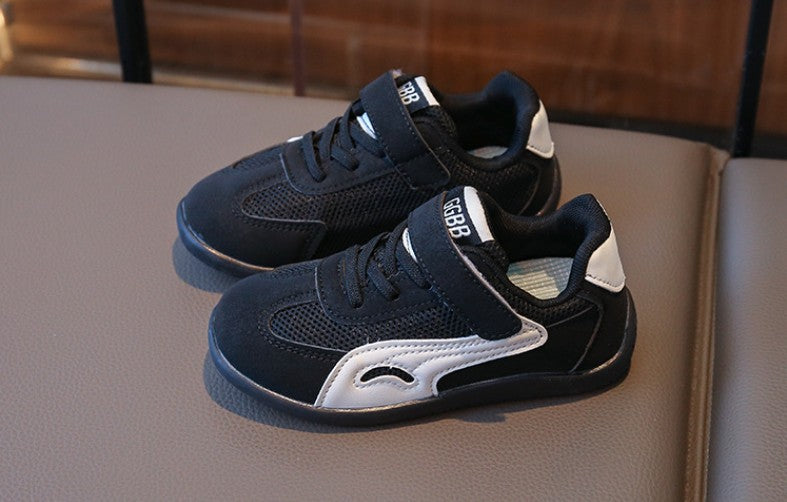 Children Sneakers Autumn New Soft Sole Lightweight Non Slip Girls Running Shoes Fashion Cross Tied Comfortable Boys Casual Shoes