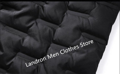 Calças Masculinas de Pena de Pato para Exterior, Acolchoadas, Inverno, 8GG, 7GG, 6GG, Jogger, Quente, Impermeável, Térmica, Tamanhos Grandes, Roupas Resistentes ao Frio