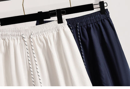 Korean Style Casual Versatile Long Skirt Plus Size Skirts Women 2025 Autumn New Fashionable High Elastic Waist A Line Skirt