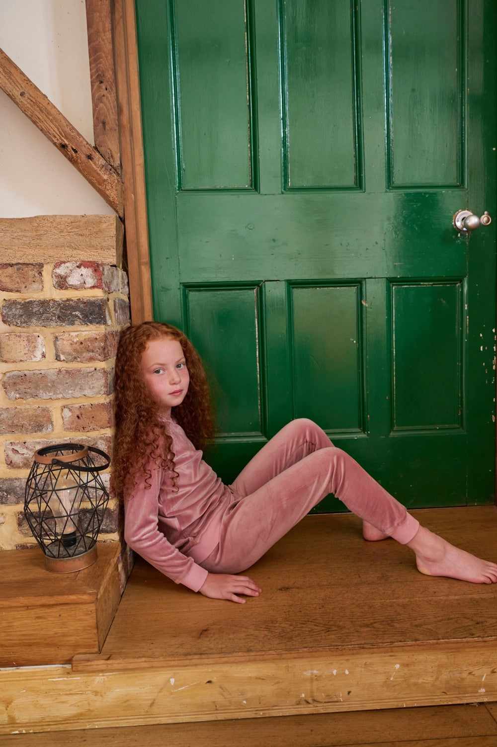 AS 2025 Velour lounge wear soft pjs family matching set dress footie clothes baby teen boys girls velour pajamas