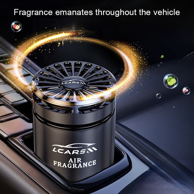 Car Aromatherapy Black Glass Bottle Balm Long Lasting Eau de Toilette Car Fragrance Solid Fragrance Decoration