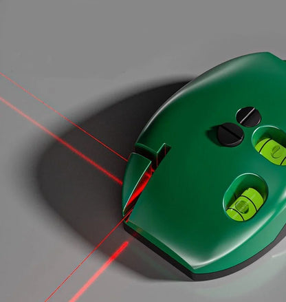 Nível a Laser 90 Graus Eletrônico Infravermelho de Linha Nível de Parede de Alta Precisão de Longa Distância Alimentado por Bateria Portátil Medição