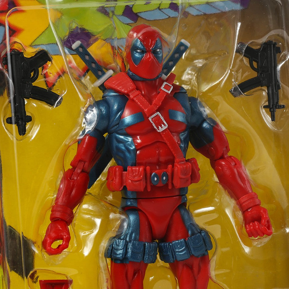 Boneco de Ação de PVC Colecionável Homem-Aranha Cel-Shading Comics Marvel Legends Retro Cardback Modelo de Brinquedo de Presente