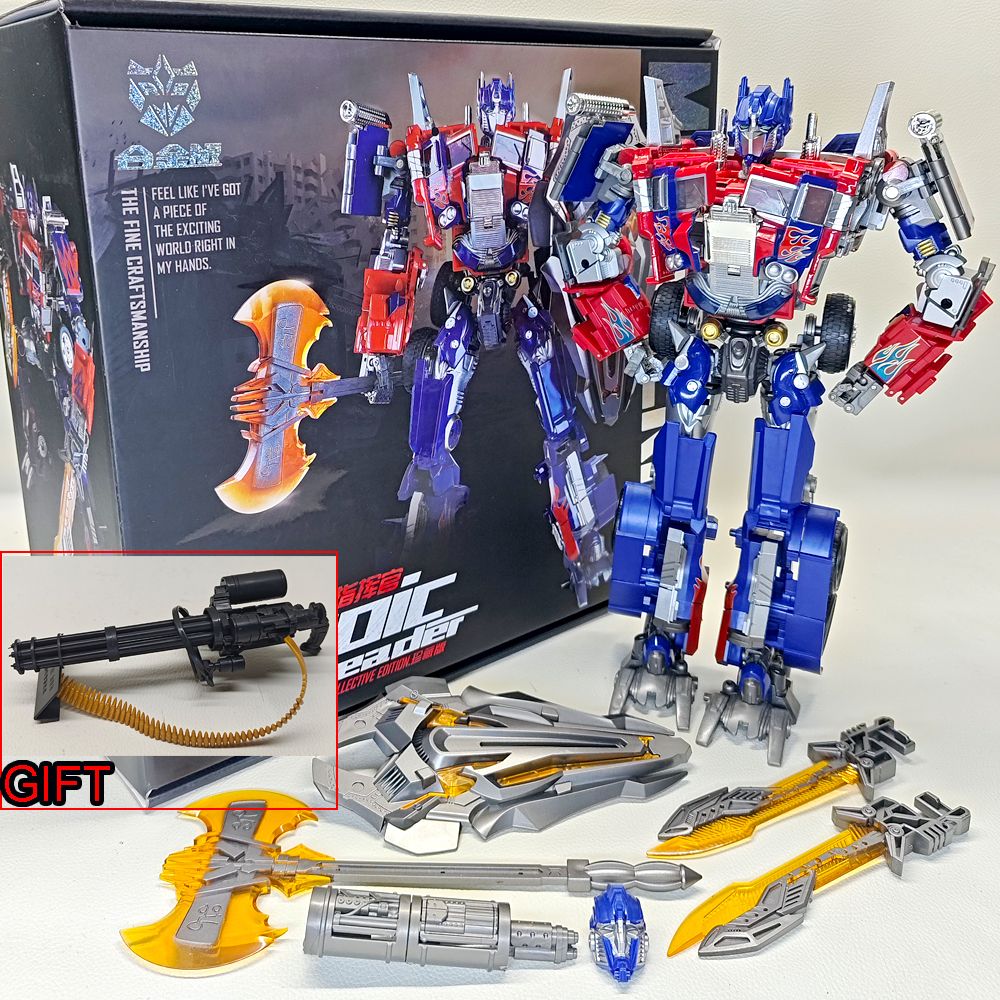 Robot Weijiang Optimus Commander W8022 Transformation Toys Model Black Apple OP Commander M01 Figure