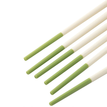 5 Pares de Hashis de Silicone de Grau Alimentício, Resistentes a Altas Temperaturas, Núcleo de Aço, Resistentes a Mofo, Antiderrapantes para Casa