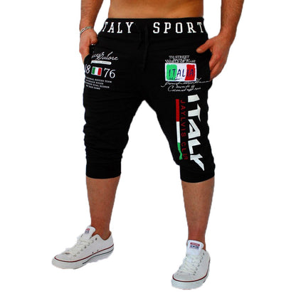 Men Streetwear Sweatpants Y2K Graffti Hip Hop Drawstring Waist Relaxed Fit Jogger Pants with Pockets Loose Drop Crotch Trousers