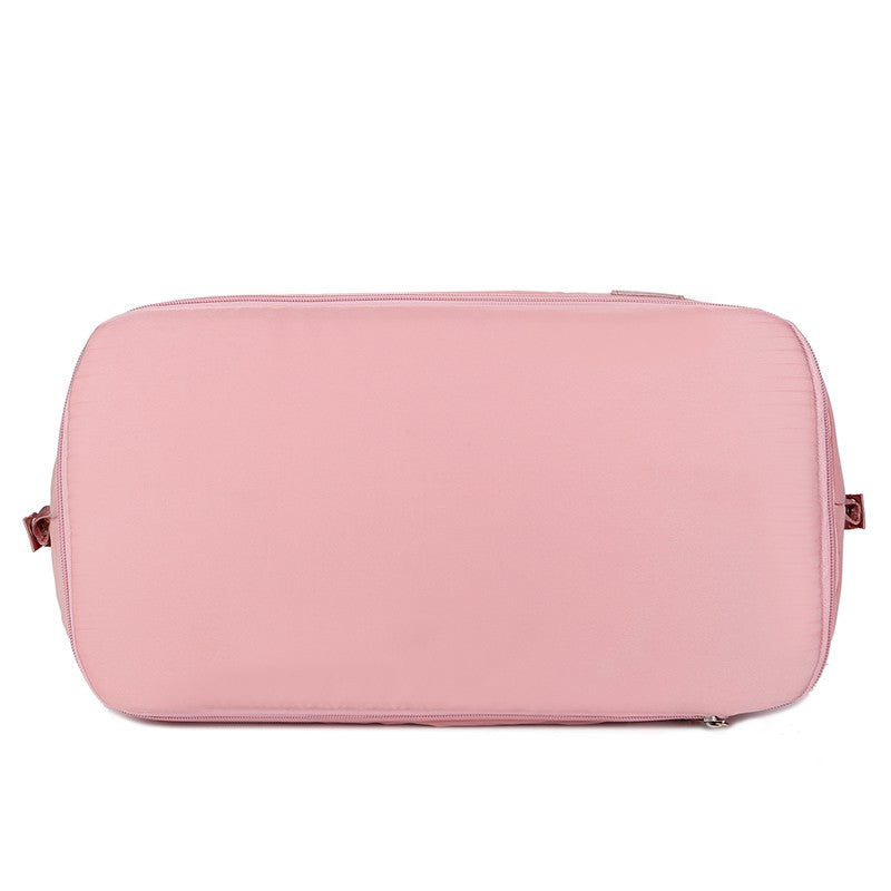 Extendable Women's Large Capacity Storage Luggage Handbag Leisure Travel Duffle Bag Waterproof Nylon Sports and Fitness Handbag