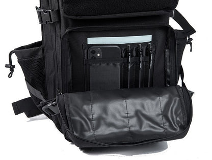 Mochila Tática 45L survival Bag Hunting MOLLE Backpack GYM Para Homens EDC Outdoor Hiking Rucksack com Suporte para Garrafa