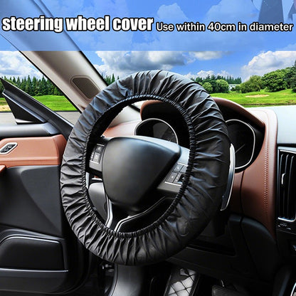 Universal Black Car Car Seat Cover Front Rear Polyester Waterproof Anti-Fouling Protective Interior Supplies High Quality