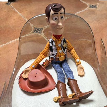 40cm Anime Disney Toy Story 4 Figures Talking Woody Buzz Jessie Rex Action Figurines Decor Model Collection Xmas Gifts