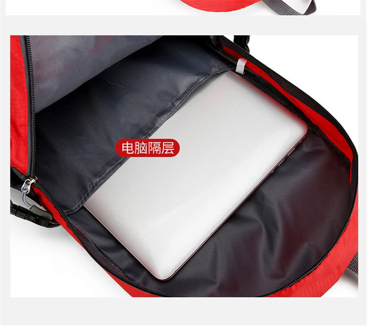 Mochila de Caminhada 40L Leve Viagem Montanhismo Mochila Impermeável Esportiva Escalada Acessórios Masculinos