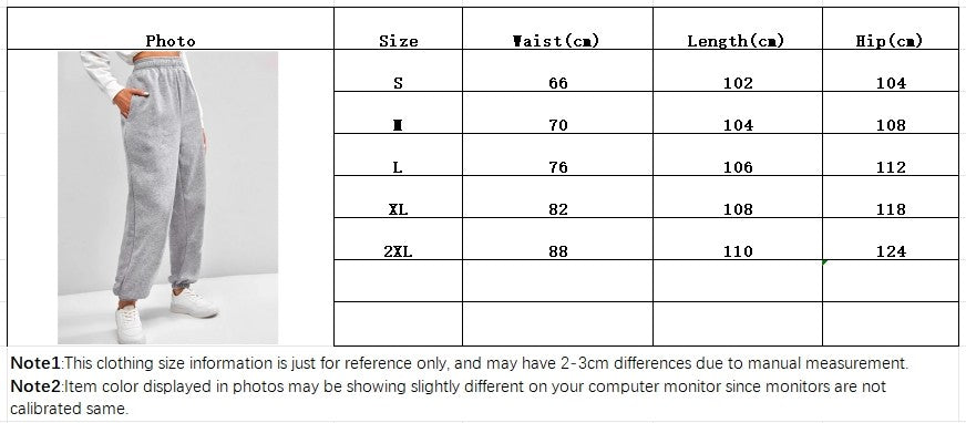 Comfortable High Waist Sweatpants for Women Stretchy and Soft Everyday Pants with Elastic Waistband