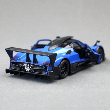 1/36 Pagani Zonda R Super Sport Racing RMZ CiTY 5'' Toy Car Model for Children Diecast Miniature Collection Gift For Boys Kid