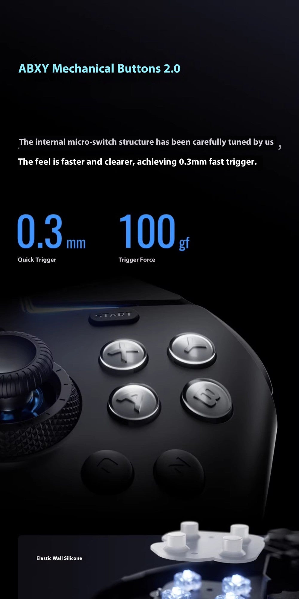 Flydigi Vader4 PRO Wireless Gaming Controller 1000Hz Force Switch Trigger RGB Real Vibration Elite APEX 4 Gamepad for PC Switch2