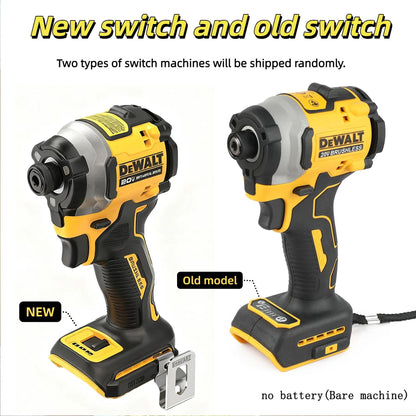 DEWALT DCF850 Parafusadeira de Impacto Elétrica 20V Sem Fio Sem Escova 3250RPM Chaves de fenda Ferramentas de Alto Torque Ferramentas Elétricas