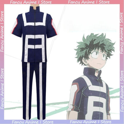 Anime My Hero Academia Cosplay Clothing Men Women School Uniform Midoriya Izuku Suit Sports Uniform Handsome Role Play Outfit