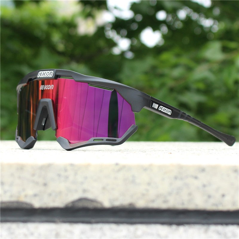 Óculos Ciclismo SCICON UV400 Óculos de Sol Esportivos Outdoor Masculinos MTB Óculos de Ciclismo Femininos Óculos de Ciclismo de Estrada