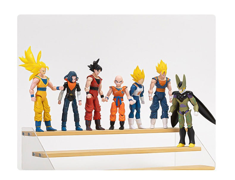 12-18CM Anime Dragon Ball Z Super Saiyan Son Goku Broly Vegeta Anime Action Figure Model Gifts Collectible Figurines for Kids