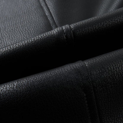 Outcoat Winter Faux Leather Jacket Detachable Golden Mink Fleece Inner Lining Top Layer Faux Deerskin One-piece Warm Men's Coat