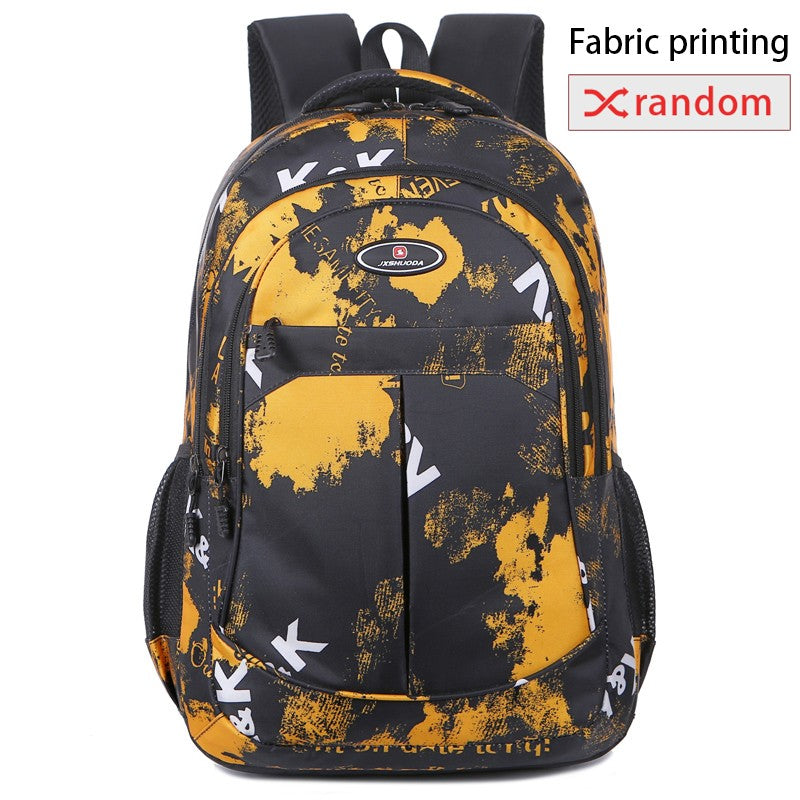 Waterproof men's backpack work 15.6-inch laptop men's business backpack university school backpack boys and girls school backpac