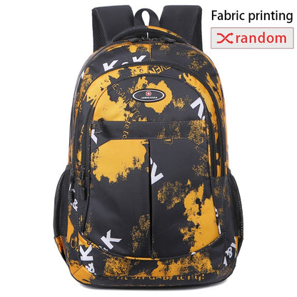 Waterproof men's backpack work 15.6-inch laptop men's business backpack university school backpack boys and girls school backpac