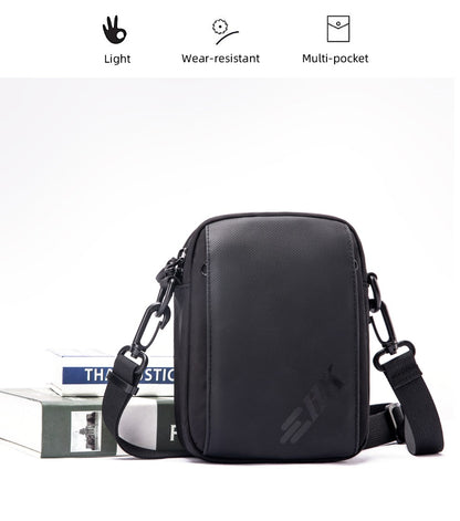 Heroic Knight Casual Men's Shoulder Bag 6.5" Phone Woman's Crossbody Bag Waterproof Men Chest Bag Outdoors Unisex Travel Pack