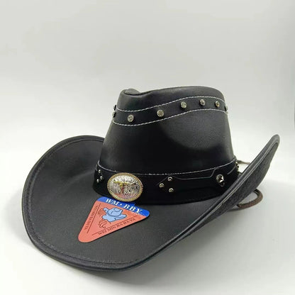Chapéu de vaqueiro ocidental feito à mão com bordado tridimensional, chapéu de palha masculino, chapéu feminino para atividades ao ar livre, luxo leve europeu e americano