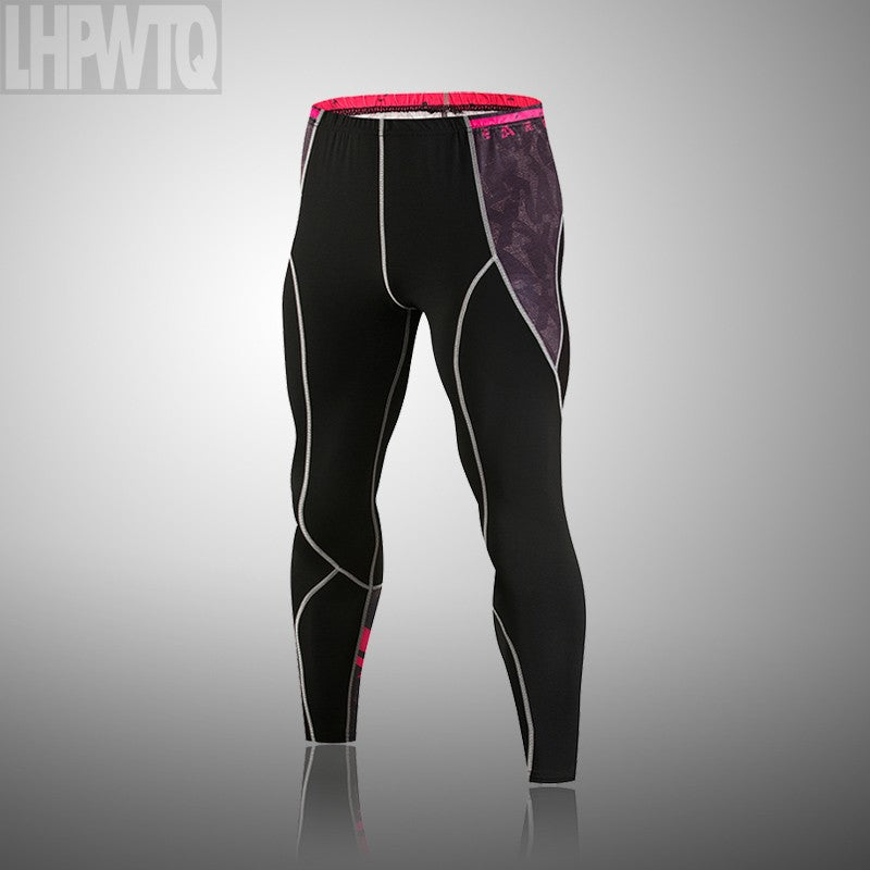 Men's Sports Suit MMA rashgard male Quick drying Sportswear Compression Clothing