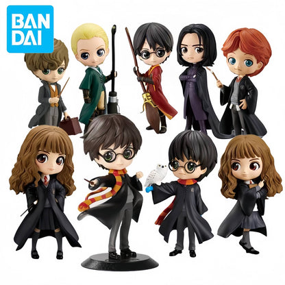 Em Estoque Original Bandai Banpresto Qposket Harry Potter Membros Grande Reunião 15Cm Boneco de Ação Figura Modelo Estilo Chibi Q