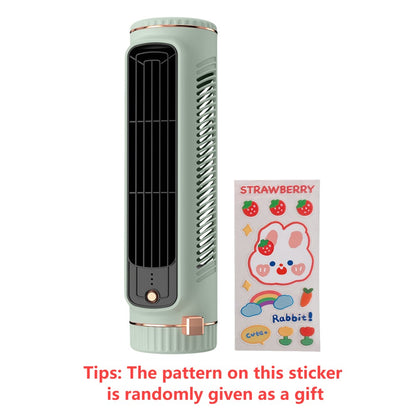 Ventilador de Torre Doméstico de Mesa Portátil, Ventilador de Ar Condicionado, Ventilador de Circulação, Ventilador Elétrico de Refrigeração a Ar com Carregamento USB para Quarto e Casa