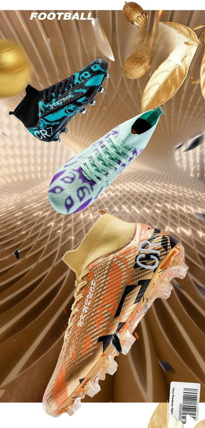 Man Football Shoes Professional Society Soccer Cleats Soccer Boots Non-slip Training Sneaker Artificial Quality Grass Footwear