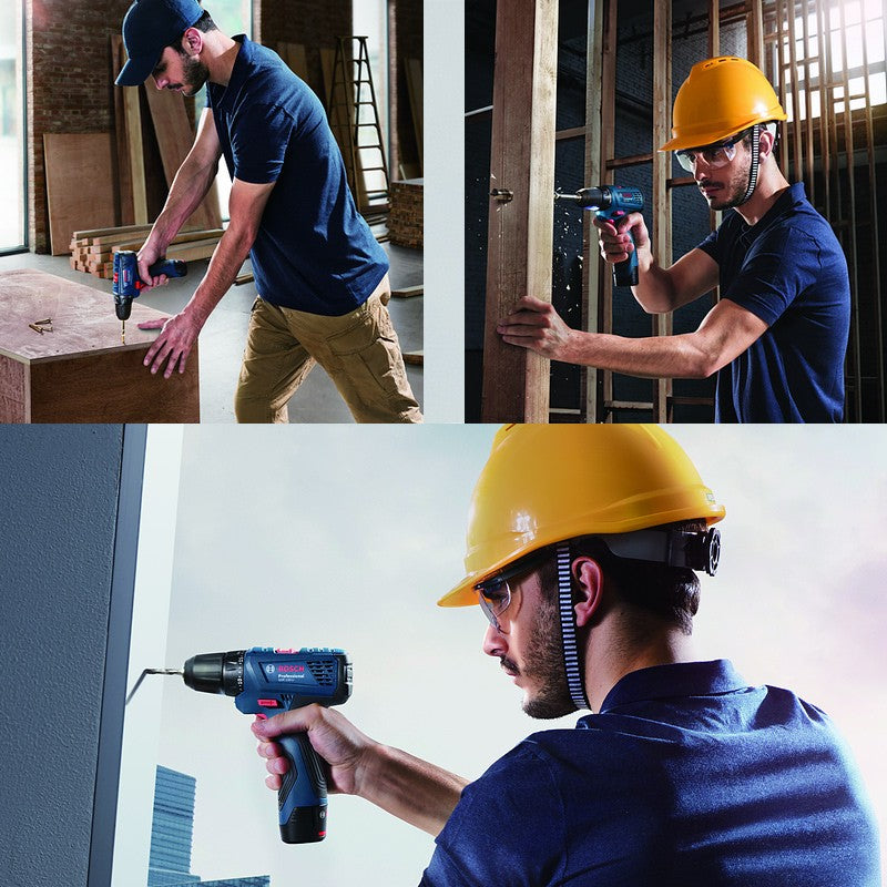 BOSCH GSR 120-LI 12V ferramenta elétrica recarregável, parafusadeira elétrica, furadeira elétrica manual de lítio, bateria 2.0Ah