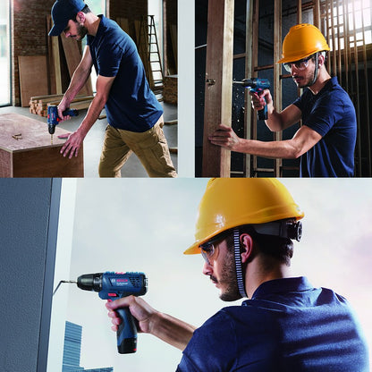 BOSCH GSR 120-LI 12V ferramenta elétrica recarregável, parafusadeira elétrica, furadeira elétrica manual de lítio, bateria 2.0Ah