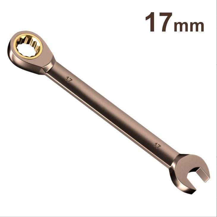 1pcs Ratchet Wrench Keys Gear Ring Tool Torque Universal Spanners for Car Repair Tools Metric