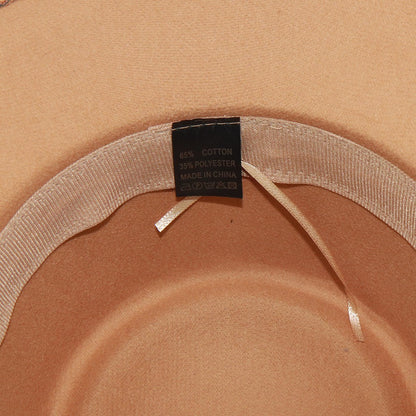 Chapéus Fedora Masculino Feminino Aba Larga 8.5CM Lã Feltro Chapéus Jazz Estilo Britânico 2023 Chapéu Panamá Formal Social