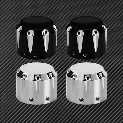 Tampa de Porca do Eixo Dianteiro de Motocicleta 29mm para Harley Sportster XL883 1200 Touring Wide Glide Dyna Fat Bob Softail Dyna VRSC