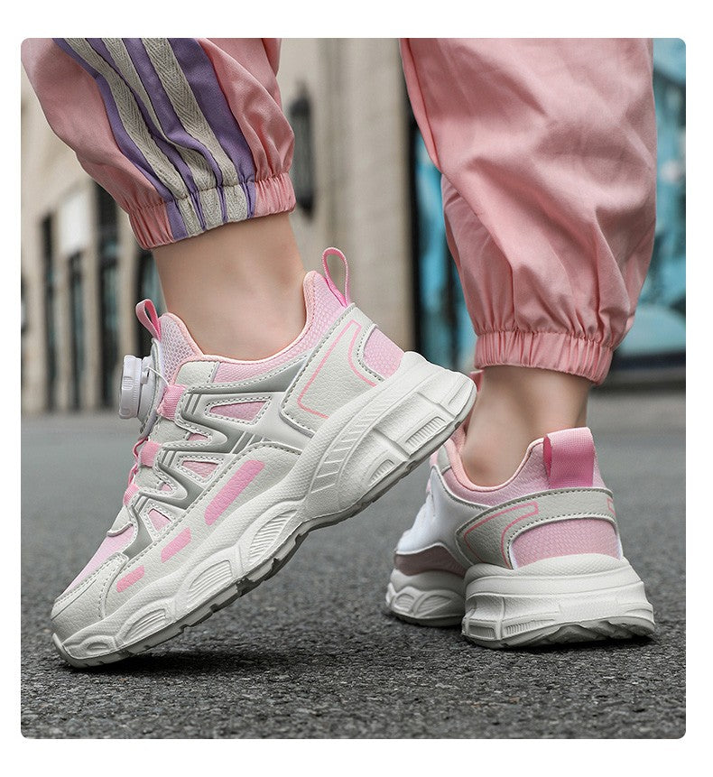 Hot Sell Children Shoes Size 28-39 Boys Fashion Sneakers Girls Sport Running Shoes Kids Breathable Casual Trainers Outdoor Shoes