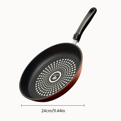 Nova Panela Antiaderente de Cristal Diamante Panela Fritura Multifuncional de Ferro Fácil de Limpar Utensílio de Cozinha Fogão a Gás e Indução