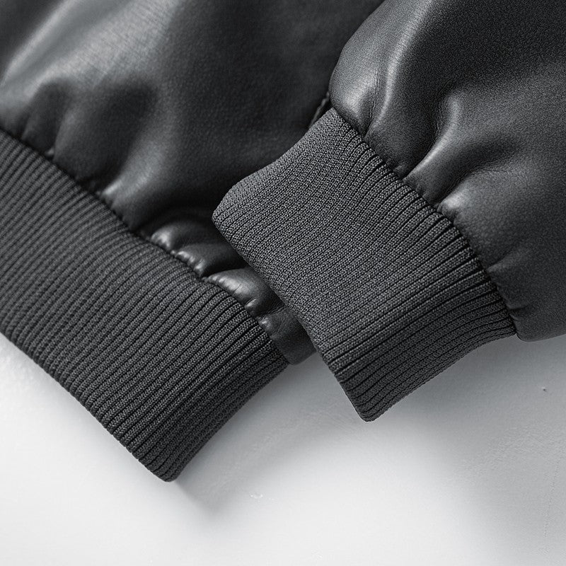 Leather Jacket Men Suede Coats Black Oversized 6XL 7XL 8XL Plus Size Street Motorcycle Autumn Hip Hop Brand Waterproof Autumn