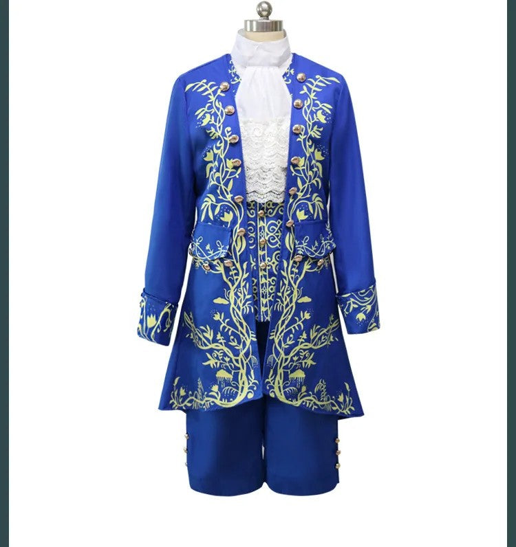 Anime The Beauty Beast Cosplay Costume Clothes Mask Prince Beasts Adam Cos Costume Uniform for Adults Men Women Halloween Party