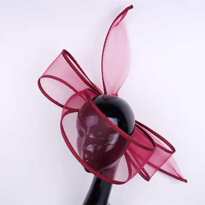 Women Wedding Pillbox Hat New Black Fascinator Hats Hair Clip Elegant Fascinator Church Ladies Party Headpiece Fashion Headwear
